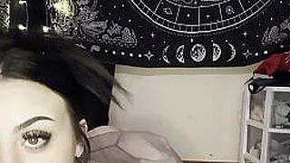 Do you like when i spread and shake my fat goth teen ass for you&quest;