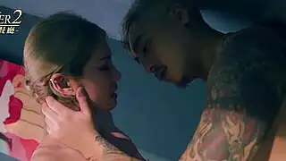 Chinese slut Li Zhiyan fucks with waiter in the bar&period;
